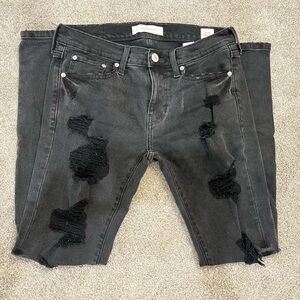 PAC SUN Black Distressed Jeans